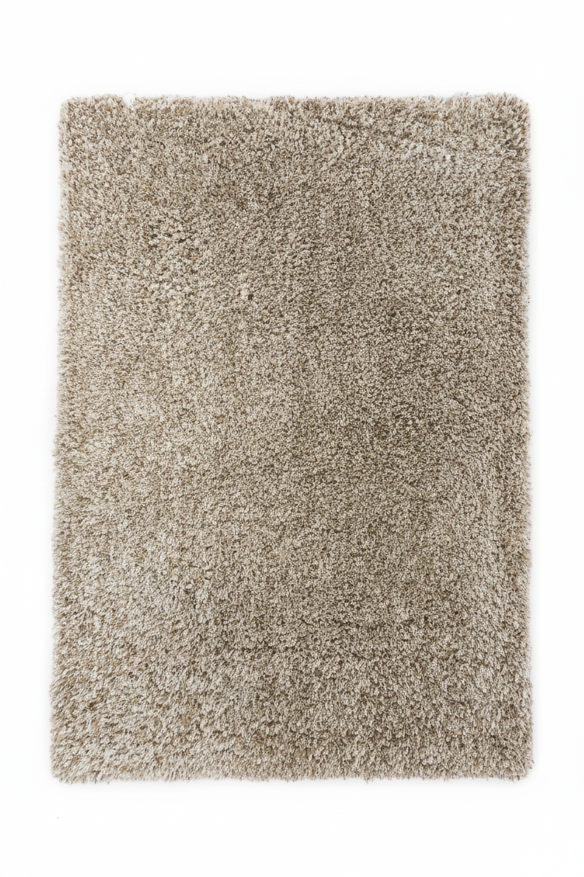 Beige Shaggy Rug