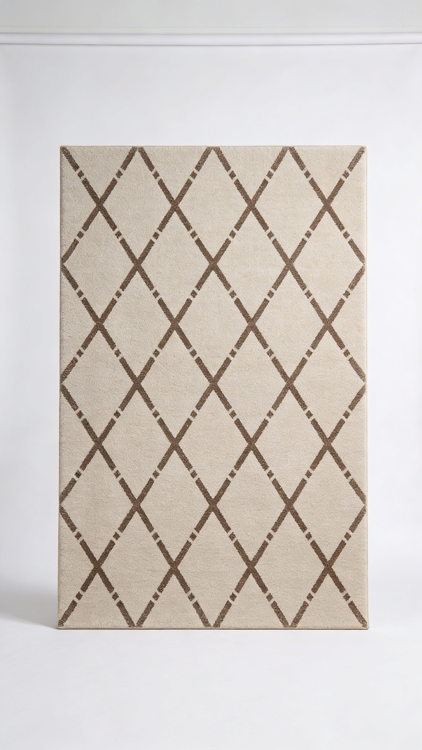 Navy Persian Floral Scroll Rug — 160x230cm