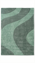Solid Silver Grey Shaggy Rug — 160x230cm