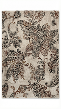 Red Tabriz Fish Medallion Rug — 160x230cm
