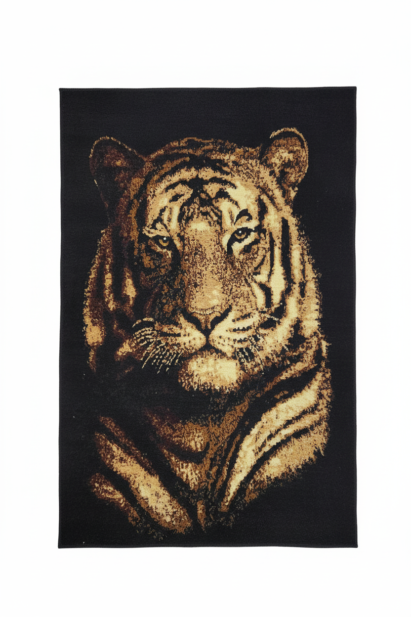 Tiger Portrait Rug